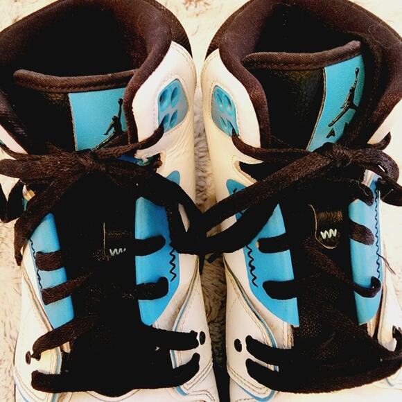 NIKE AIR JORDAN 1 FLIGHT 23 BLUE/BLACK ATHLETIC SHOES SIZE 11 - Picture 4 of 14